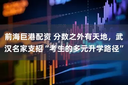 前海巨港配资 分数之外有天地，武汉名家支招“考生的多元升学路径”